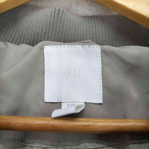 エイチアンドエム H&M ダブルジップ中綿キルティングマキシコート レディース L