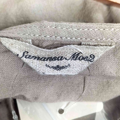 サマンサモスモス samansa Mos2 配色ドルマンブラウス レディース FREE