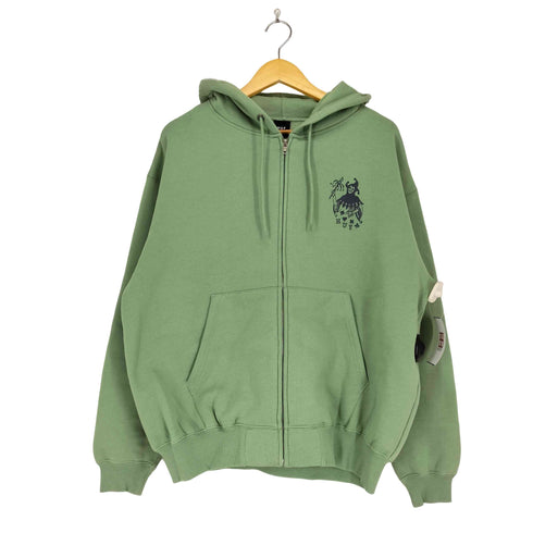 ハフ HUF HOLD EM FULL ZIP HOODIE メンズ L