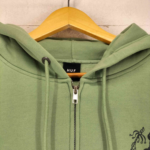 ハフ HUF HOLD EM FULL ZIP HOODIE メンズ L