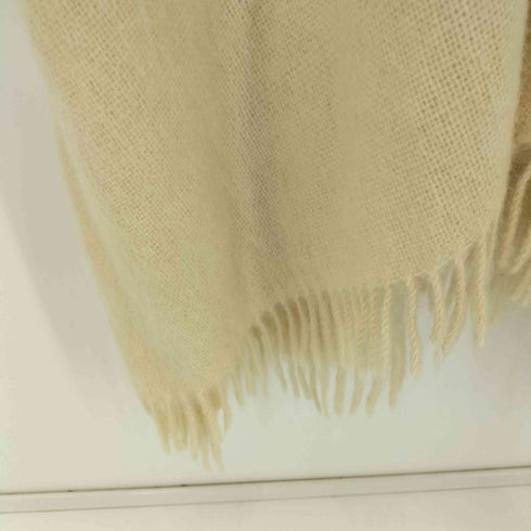 El Tejano 裾フリンジ チャイナボタン モヘア ニット ロングカーディガン レディース import:XL