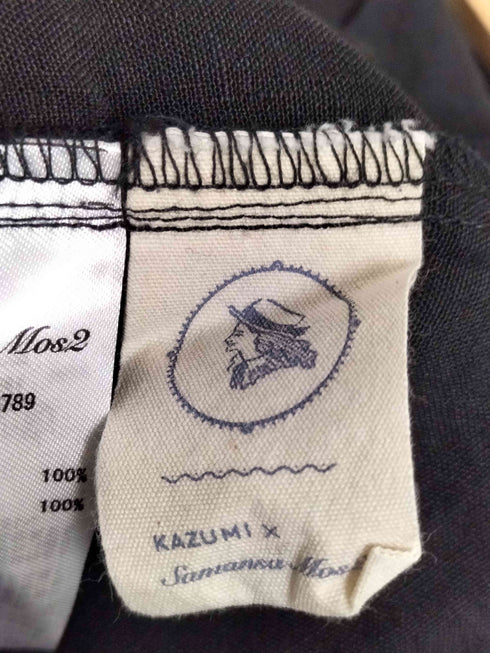 サマンサモスモス samansa Mos2 kazumi コラボ 裾レースパンツ レディース FREE