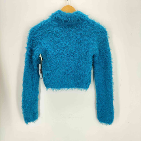 マウジー moussy 25AW FEATHER LIKE KNIT SHIRT レディース JPN:1