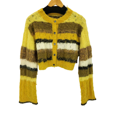 メゾンスペシャル MAISON SPECIAL 25AW 2way Neck Multi Border Knit Tops レディース FREE