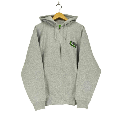 ハフ HUF QUAKE MINI EMB FULL ZIP HOODIE メンズ L