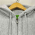 ハフ HUF QUAKE MINI EMB FULL ZIP HOODIE メンズ L