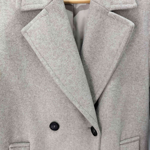 ザラ ZARA オーバーサイズソフトコート ダブル チェスター レディース import:XS