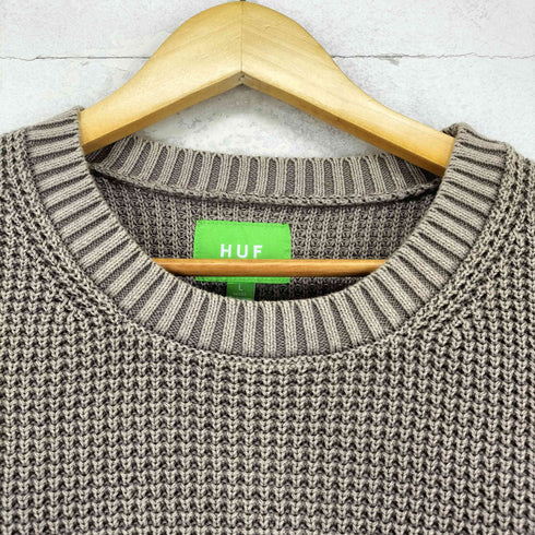 ハフ HUF OD BAR LOGO CREW SWEATER メンズ L