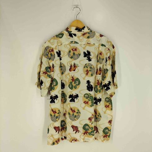 カールヘルム Karl Helmut 総柄 和柄 金魚柄 オープンカラー アロハシャツ メンズ JPN:L