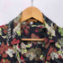 ケンゾージャングル KENZO JUNGLE 総柄 変形 シルク シャツワンピース レディース FR:40