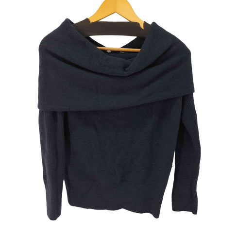 ザラ ZARA オフショルダーニットセーター レディース import:S