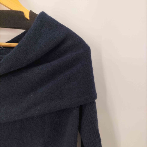ザラ ZARA オフショルダーニットセーター レディース import:S