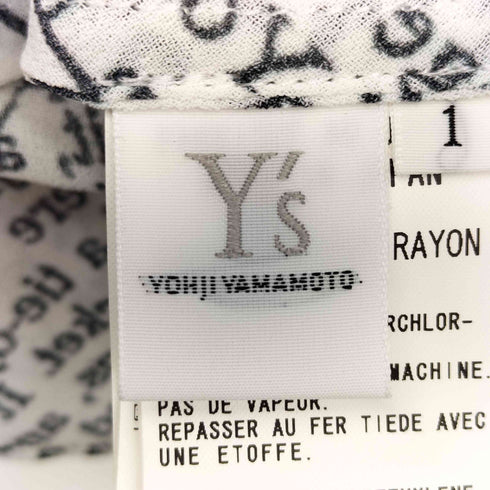 ワイズ Ys ニュースペーパー タンクトップ レディース JPN:1