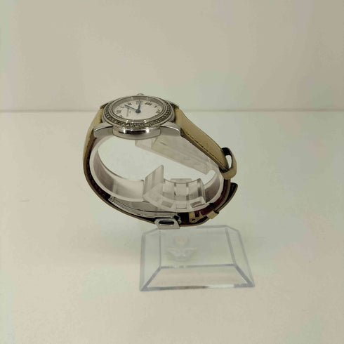 SAINT HONORE ベゼルダイヤ サファイアクリスタル ラインストーン クオーツ 腕時計 レディース