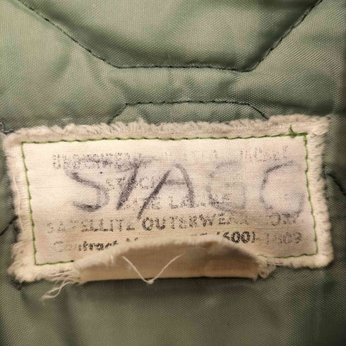 Satellite Outerwear Corp. 60s USAF 米軍 ミリタリー PPRENTICEジップ CWU-9/P キルティング ジャケット メンズ