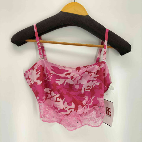 マークジェイコブス heaven by marc jacobs Blumarine レースドッキング 総柄キャミソール スパンコール レディース import:S
