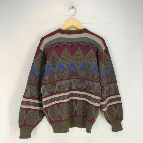 Shelpie 総柄3Dニット メンズ