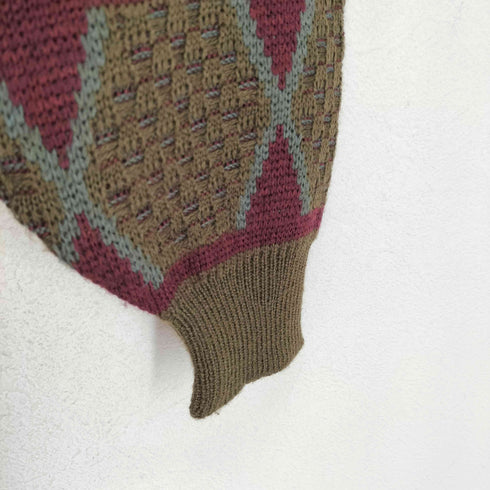 Shelpie 総柄3Dニット メンズ