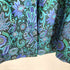 La Piacente PURE SILK シルク100 ペイズリー柄比翼ステンカラーコート レディース 13AR