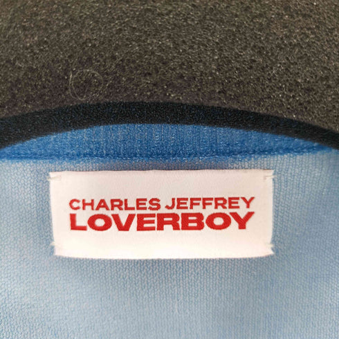 チャールズジェフリーラバーボーイ CHARLES JEFFREY LOVERBOY ブルー シアー セーター レディース