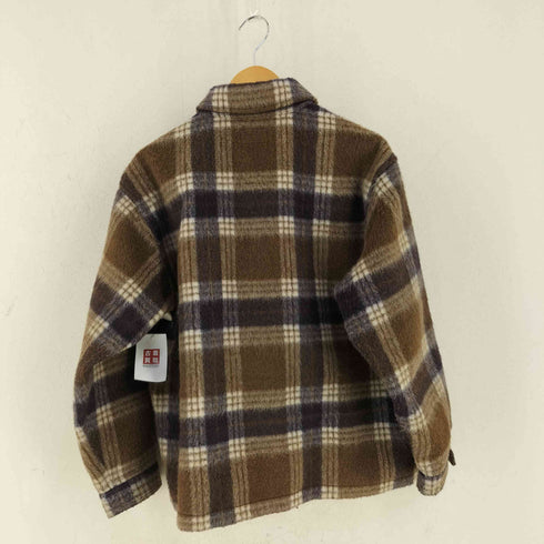 ショット Schott SHAGGY PLAID SHIRT シャギー チェック シャツ メンズ import:M