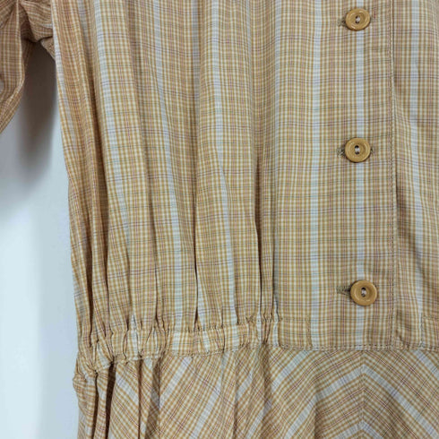 DOUCE KETTY セーラーカラー チェック ワンピース レディース