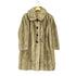 High Fashion new Roman ファーステンカラーコート レディース