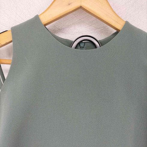 ミラオーウェン Mila Owen アメスリストラップデザインブラウス ウエストゴムサイドスリットストレートスカート セットアップ レディース 0/0