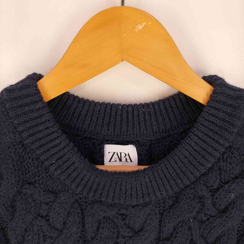 ザラ ZARA ケーブルニット メンズ import:L