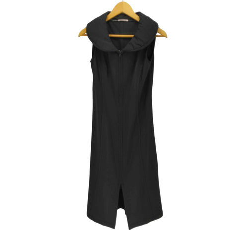 tabasa voyage ダブルジップ ジップアップ フォーコル ノースリーブワンピース レディース 34