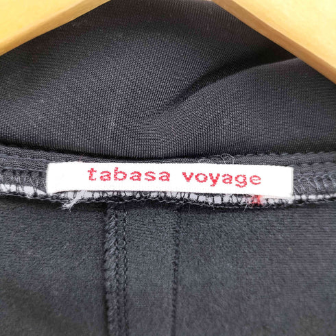 tabasa voyage ダブルジップ ジップアップ フォーコル ノースリーブワンピース レディース 34