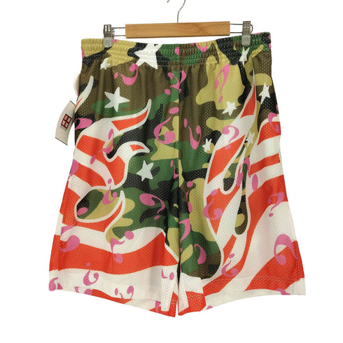 Sky High Farm Workwear 総柄メッシュゲームショーツ メンズ JPN:L