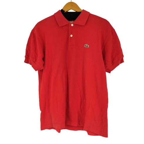 ラコステ LACOSTE フランス製 ロゴ刺繍 S/S ポロシャツ メンズ