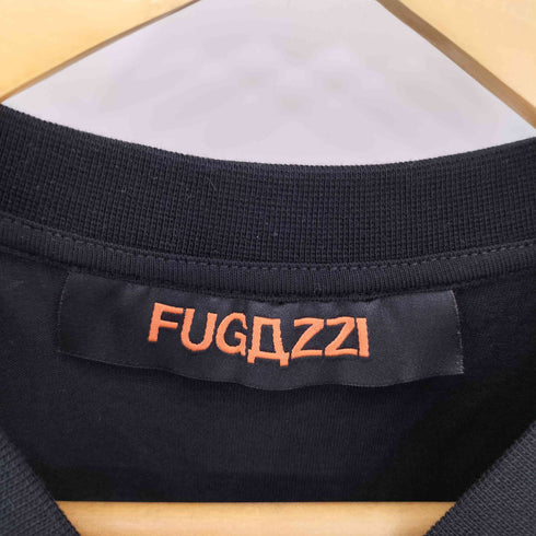 FUGAZZI ByB イタリア製 ワンポイントロゴ クルーネック半袖Tシャツ メンズ import:S