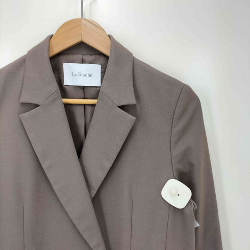 ラトータリテ La Totalite T/Wダブルブレストジャケット レディース JPN:38