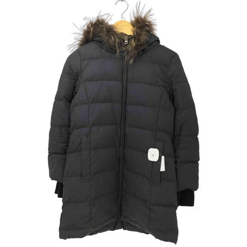 ニジュウサンク 23区 リモンタ製生地 ラクーンファー ダウンジャケット レディース JPN:38