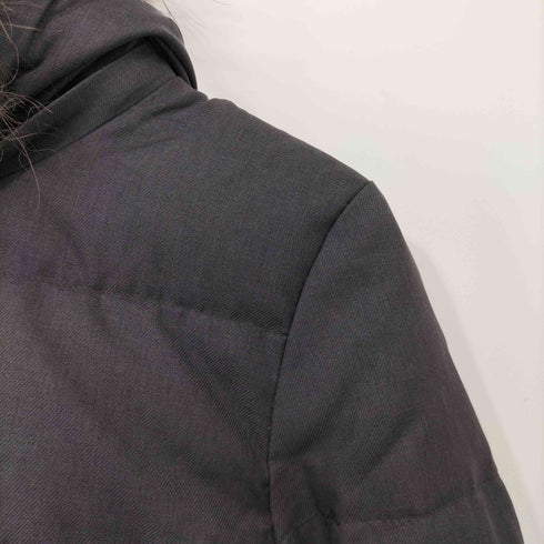 ニジュウサンク 23区 リモンタ製生地 ラクーンファー ダウンジャケット レディース JPN:38