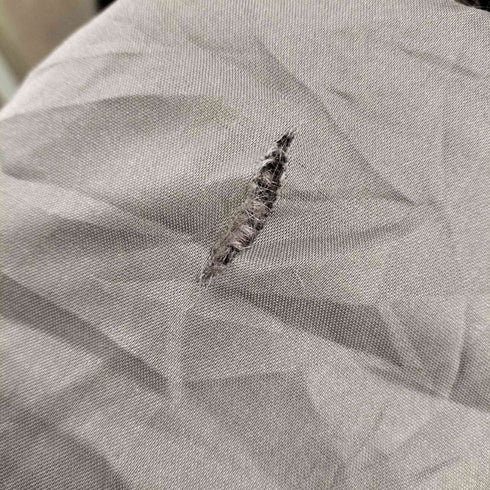 ノーカラー シャギー カーディガン レディース