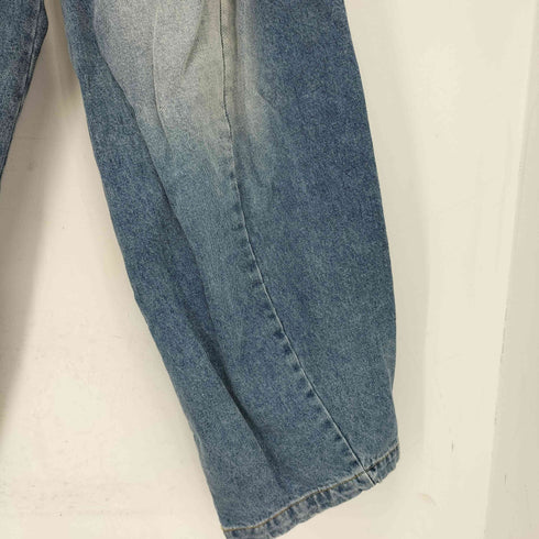 Cigarettes & valentines ギミックデザイン ワイドデニムパンツ レディース 1