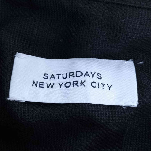サタデーズサーフニューヨーク SATURDAYS SURF NYC リネン オープンカラーシャツ メンズ JPN:M