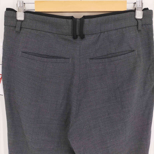 エンポリオアルマーニ EMPORIO ARMANI 12SS イタリア製 MATT LINE バージンウール 2タック ジップアップ スラックス パンツ メンズ