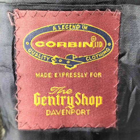 corbin usa製 2Bシングルテーラードジャケット メンズ