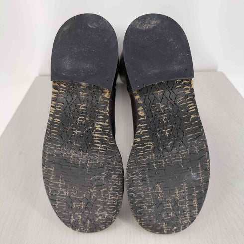 マルニ MARNI サイドバックル サイドジップ レザー ロングブーツ レディース