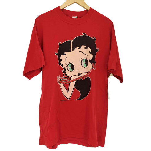 ソフェシャツ SOFFE SHIRTS USA製 コピーライト1994 袖シングルステッチ キャラクターTシャツ メンズ import:L
