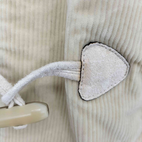 セオリー theory ELLIE B RHYME ファー付き コーデュロイ 中綿 ダッフルジャケット レディース import:M