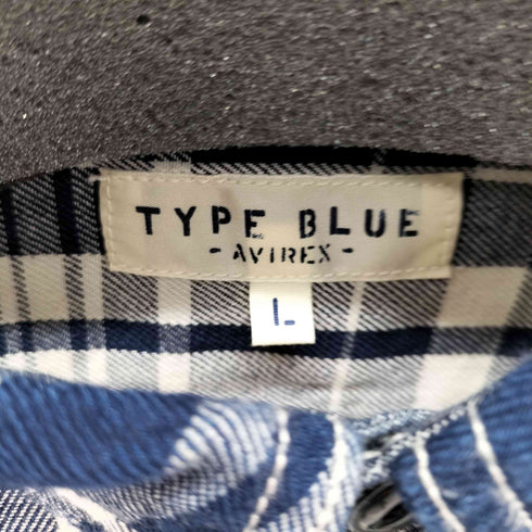 アヴィレックス AVIREX チェック レギュラーカラーシャツ メンズ JPN:L