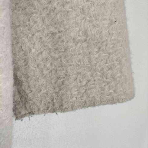 ザラ ZARA textured coat white レディース XS