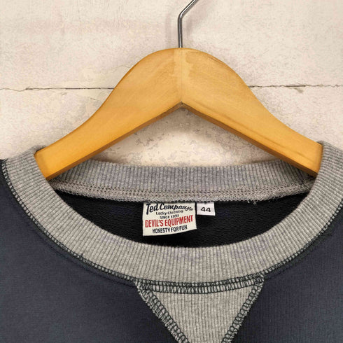 テッドカンパニー TED COMPANY U.S.AIRFORCE 前V 2トーン クルーネックスウェット メンズ JPN:44
