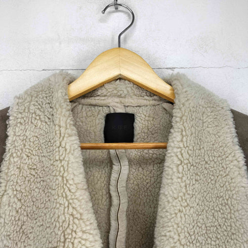 ケイビーエフ KBF フェイクムートンコート レディース ONE