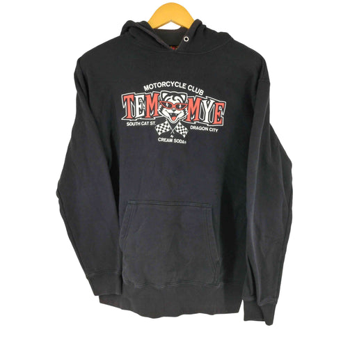 TEMMYE 両面プリントプルオーバーパーカー メンズ JPN:L